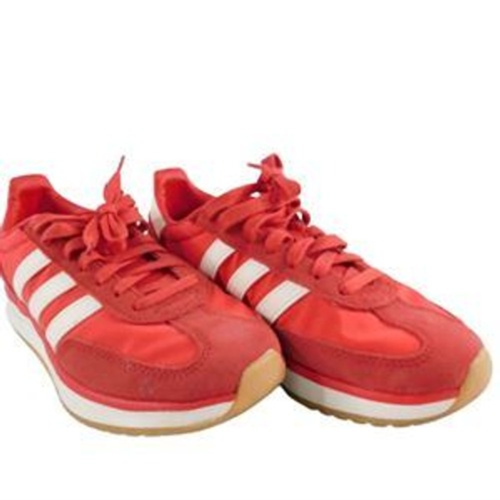 Adidas Run 60s 2.0 Red White Gum Sneakers Cloudfoam Comfort Trainers Mens Shoes